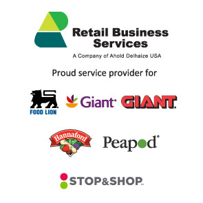 Retail Business Services A company of Ahold Delhaize | USA: various company logos