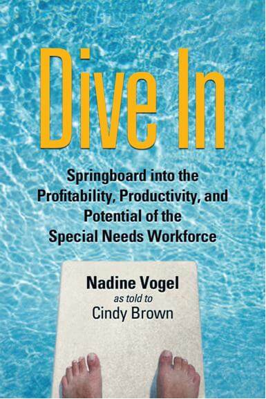 DIVE IN BOOK COVER - Nadine Vogel